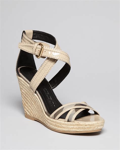 burberry espadrilles sale|burberry wedges summer sandals.